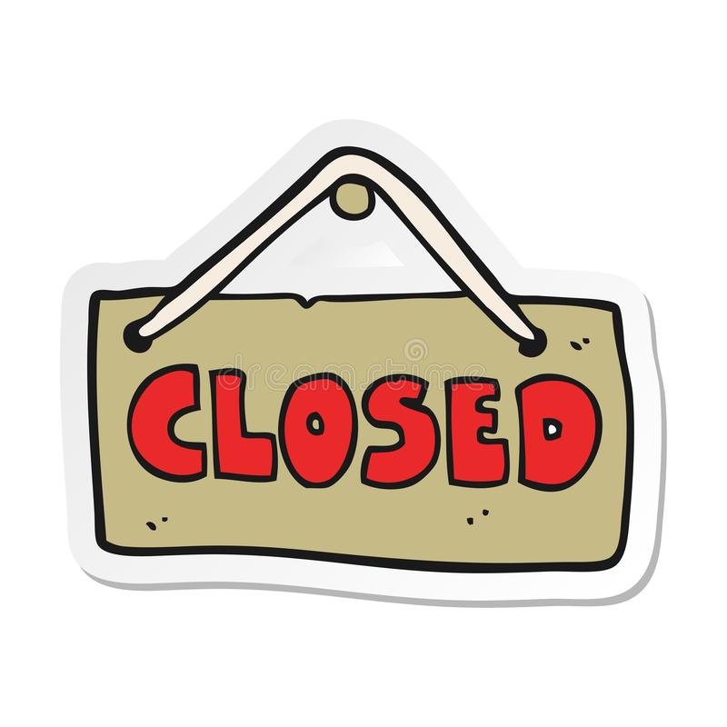 sticker-cartoon-closed-shop-sign-creative-illustrated-147654333
